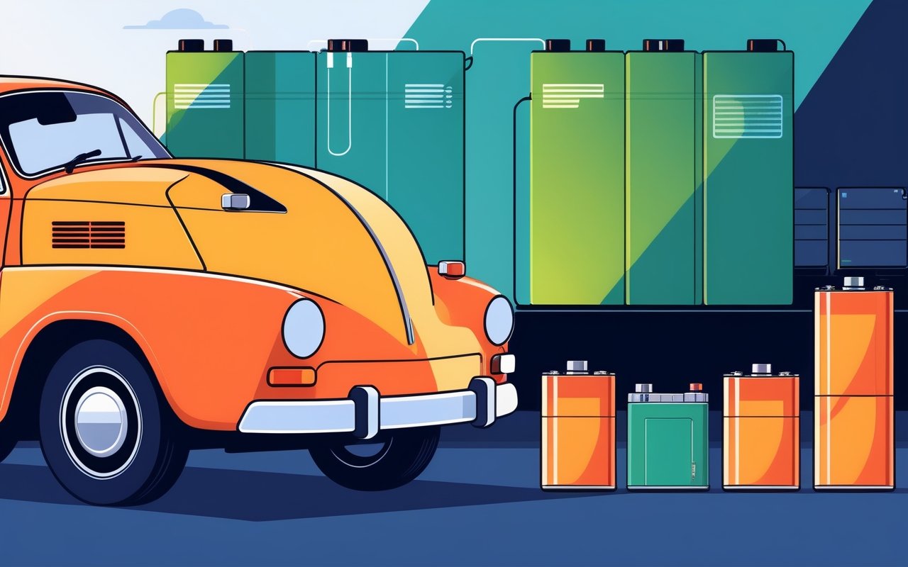 Инновационные варианты переработки старых автомобильных аккумуляторов для мобильных энергохранилищ